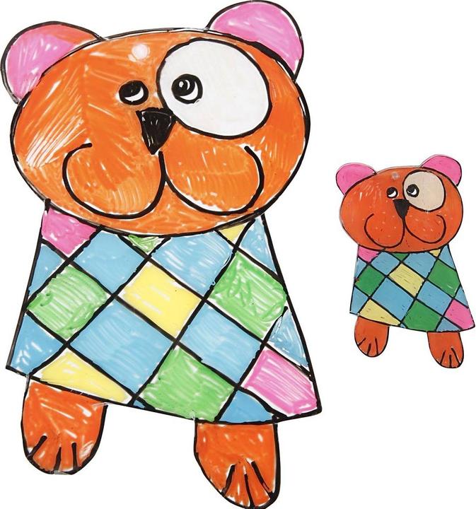 Image du produit Creativ Company Plaques thermorétractables en plastique