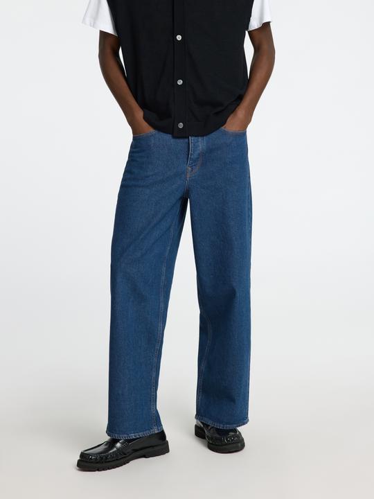 Produktbild Selected Homme Dunkelblaue Wide Fit Jeans (W33/L34)