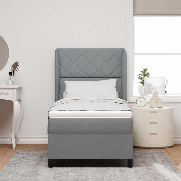 Actual product image vidaXL Boxspringbett (100 x 200 cm)