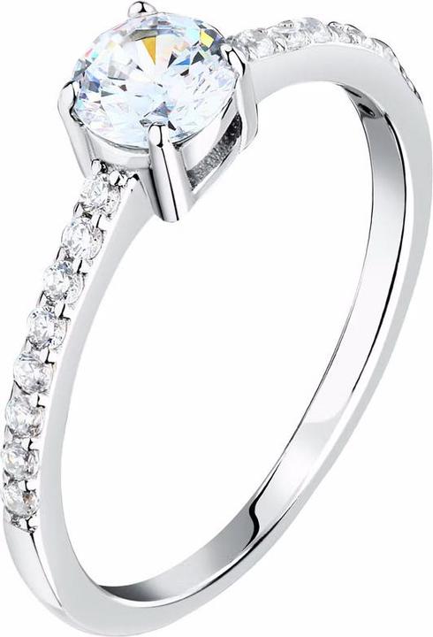 Image du produit Morellato Tesori Argent Recyclé Bague Étincelante SAIW1790 - Circuit : 56mm (56, Argent 925)