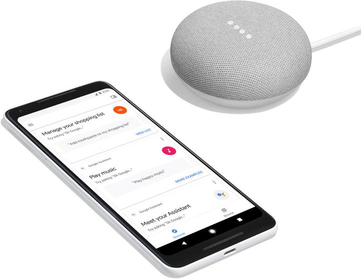 Produktbild Google Nest Mini 2 - Chalk (Google Assistant)