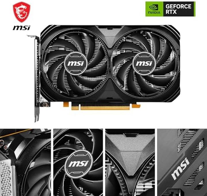 Produktbild MSI GeForce RTX 4060 VENTUS 2X 8G OC (8 GB)