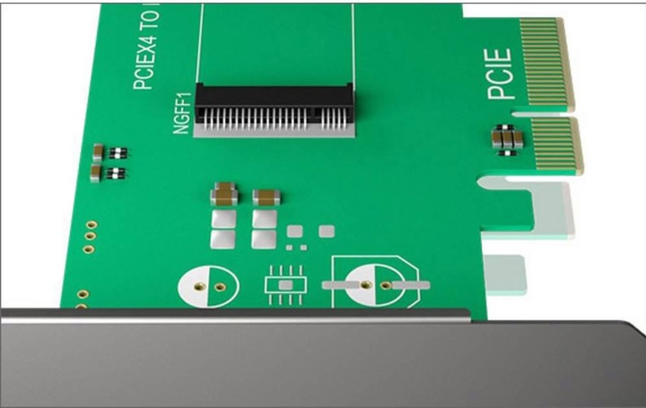 Produktbild Icy Box PCI-Karte, M.2 PCIe SSD zu PCIe 3. Host