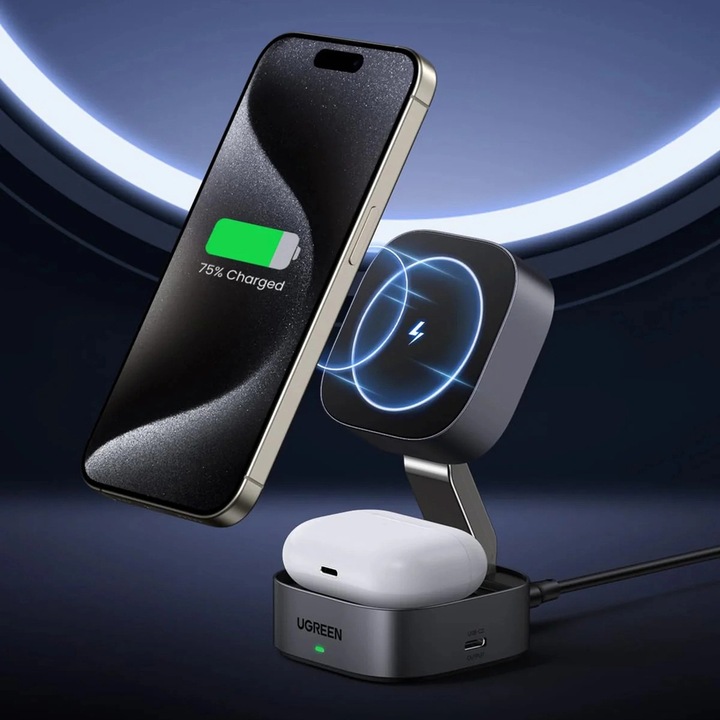 Actual product image Ugreen W526 3in1 (15 W)