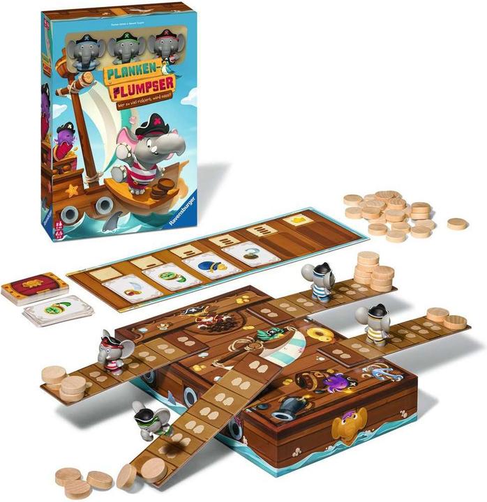 Produktbild Ravensburger Planken-Plumpser (Deutsch, 2 - 4 Spieler)
