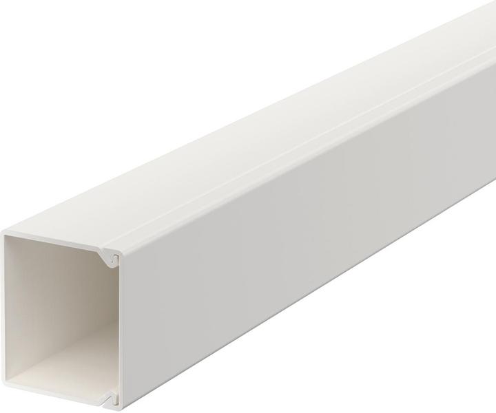 Produktbild OBO Bettermann OBO Wandund Deckenkanal WDK reinweiss (Kabelkanal, 200 cm)