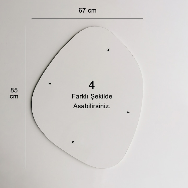 Image du produit Skye Decor Thalia (85 x 67 x 2 cm)