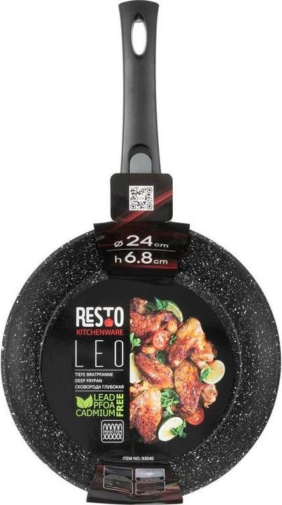 Produktbild Resto FRITTIERPFANNE D24 H6,8CM (24 cm, Bratpfanne, Aluminium)