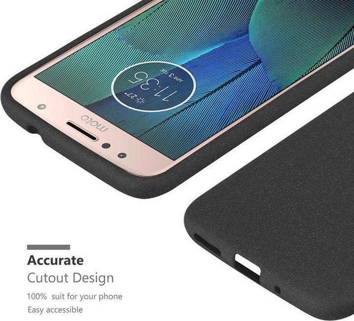Actual product image Cadorabo TPU Frosted Cover (Motorola Moto G5S Plus)