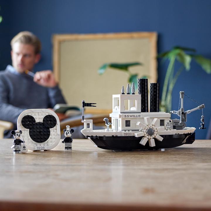 Immagine prodotto LEGO Vaporetto Willie (21317, LEGO Ideas, Set LEGO rari)