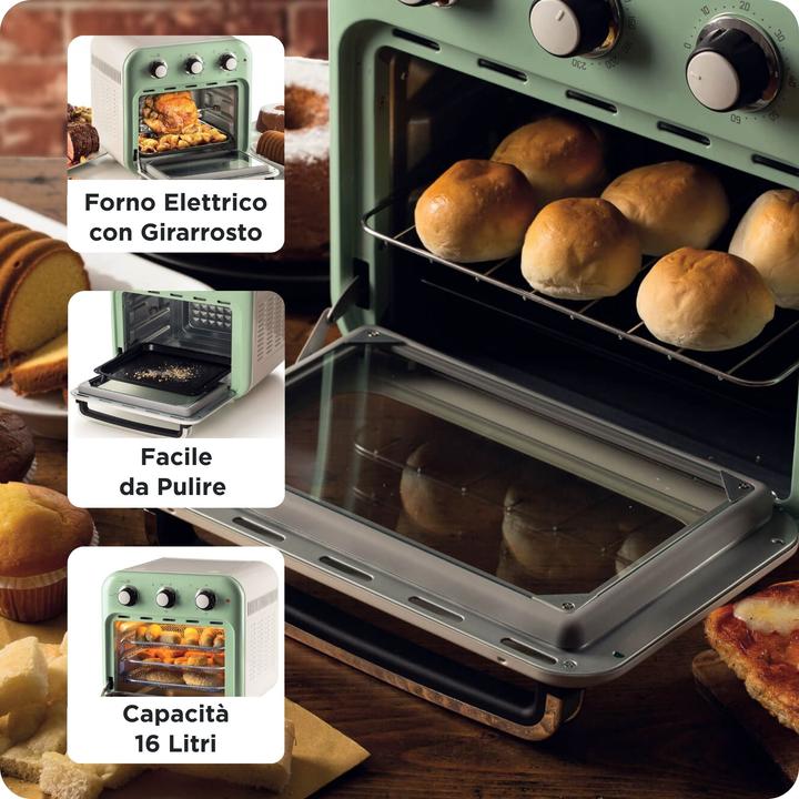 Produktbild Ariete Vintage Air Fryer Mini- ofen