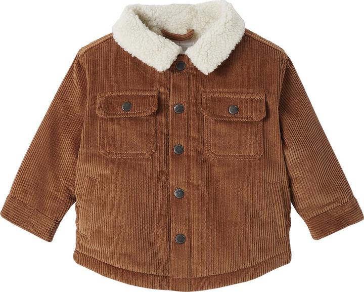 Image du produit Vertbaudet Warme Baby Cordjacke mit Recycling-Polyester (74)