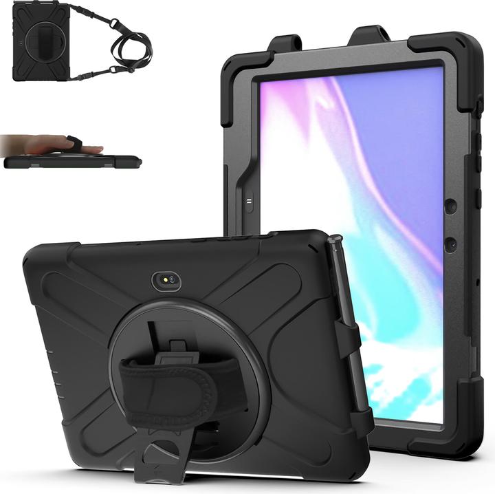 Produktbild Cazy Stossfest Hülle Kompatibel mit Samsung Galaxy Tab Active Pro - Schutz Fallfest Hülle - mit Drehbar (Galaxy Tab Active Pro, Galaxy Tab Active5 Pro)