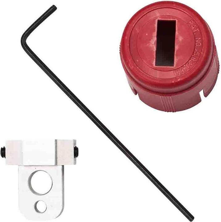 Actual product image Brady Lockout device for SMC air line regulators