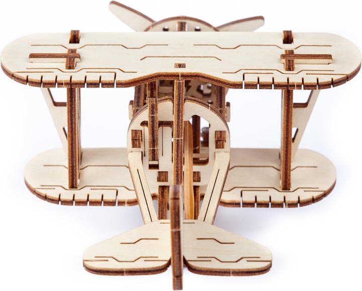 Produktbild WoodenCity Doppeldecker Flugzeug