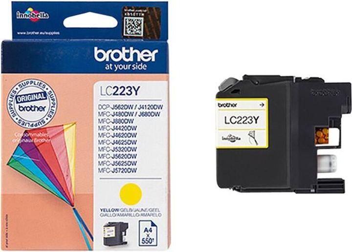 Actual product image Brother Lc-223 (Y)