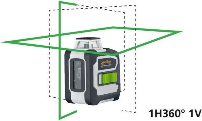 Actual product image Laserliner Line laser CompactLine-Laser G360 Set 30 m, range