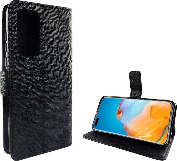 Produktbild König Design Hülle Handy Schutz für Huawei P40 Case Cover Tasche Wallet Etui Handyhülle Neu (Huawei P40)