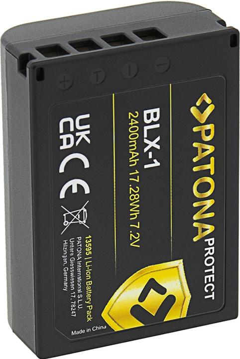 Image du produit Patona Batterie Protect Olympus BLX-1 OM-1 (Batterie)