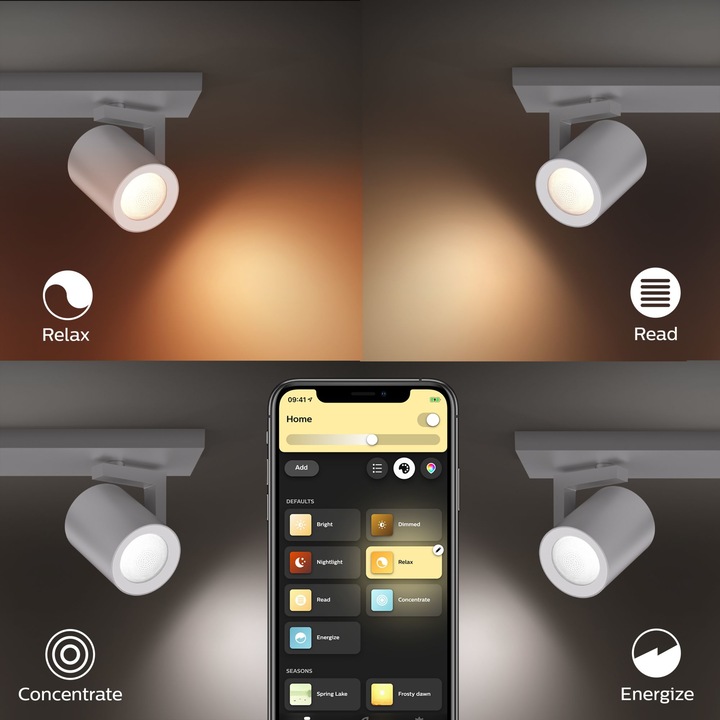 Productafbeelding Philips Hue Hue Argenta Basis BT (350 lm, GU10)