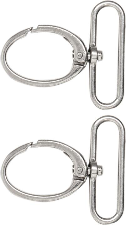 Lalana Anhänger mit Karabiner 50 x 45 mm, 2 Stück