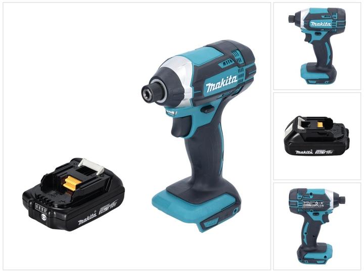 Image du produit Makita DTD 152 18V Li-ion Visseuse à chocs sans fil + 1x Batterie BL 1820 2 Ah