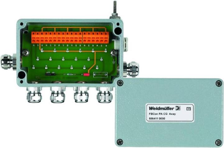 Actual product image Weidmüller Standard distributor FBCON PA CG (Terminal strips)