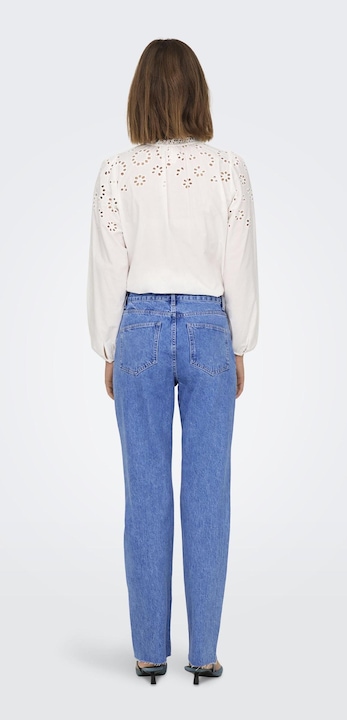 Immagine prodotto Only ONLRILEY Jeans a vita alta e taglio dritto Jeans dalla vestibilità dritta (W25/L30)