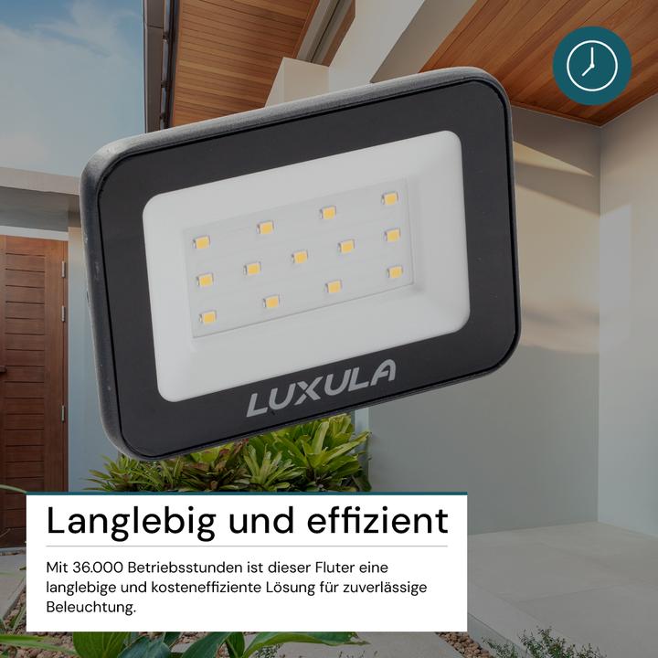 Image du produit Luxula Projecteur à LED avec connecteur rapide (950 lm, IP65)
