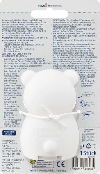 Produktbild dm babylove Nachtlicht