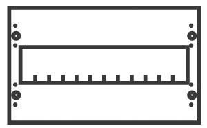 Actual product image Striebel & John STR MBG101 Kit for row installation unit module