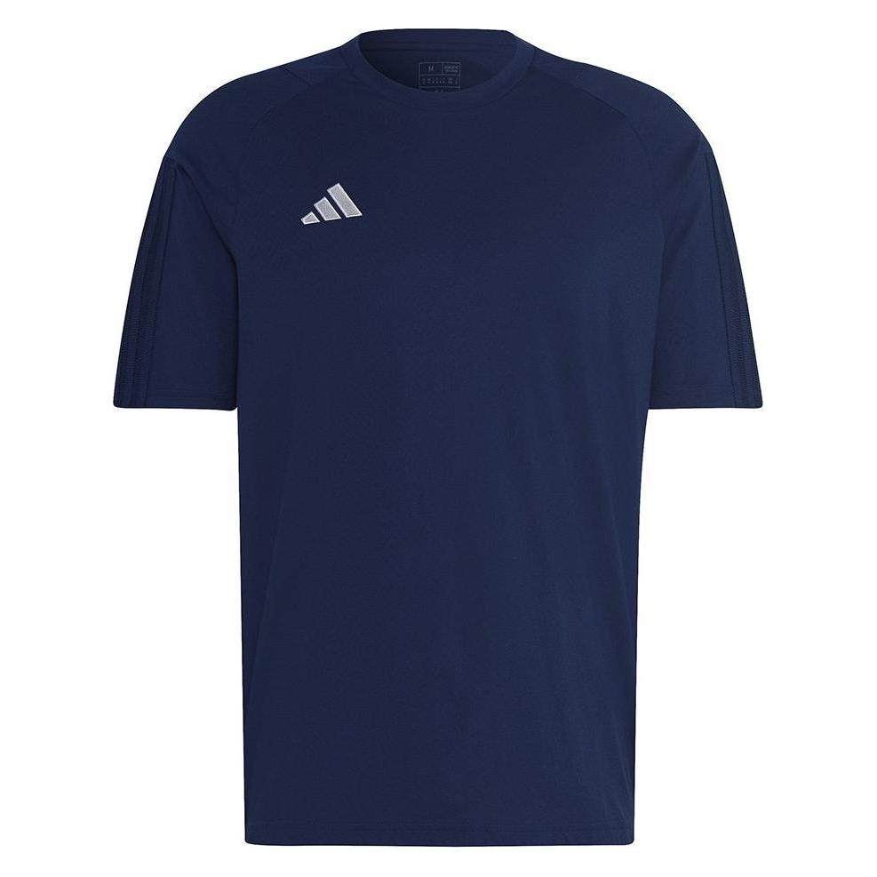 Adidas, Mannen, Sportief Shirt, Tiro 23 Wedstrijd Trainingsshirt Heren (M), Blauw, Zwart, M