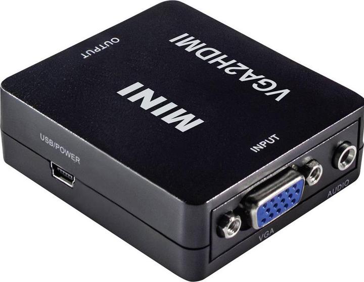 Image du produit Maxtrack CS40L Adaptateur VGA / HDMI (1x VGA femelle, prise jack 3.5 mm - 1x HDMI (HDMI, VGA)