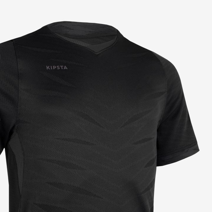 Produktbild Kipsta Damen/Herren Fussball Trikot kurzarm - CLR schwarz (M)