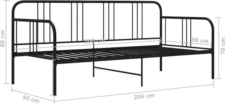 Image du produit vidaXL Schlafsofa-Rahmen (90 x 200 cm)