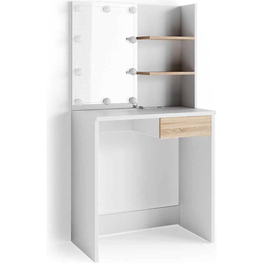 Vicco, Schminktisch, Dekos mit Beleuchtung