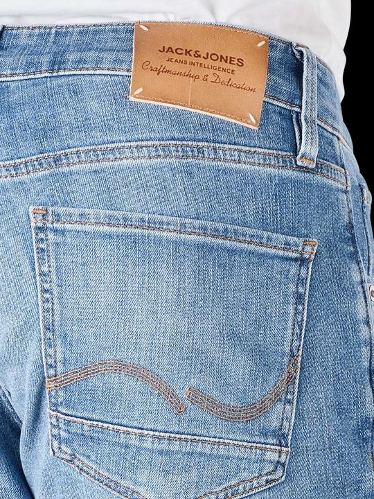 Produktbild Jack & Jones Davis Jeans Slim Straight Fit Med Blue (W33/L36)