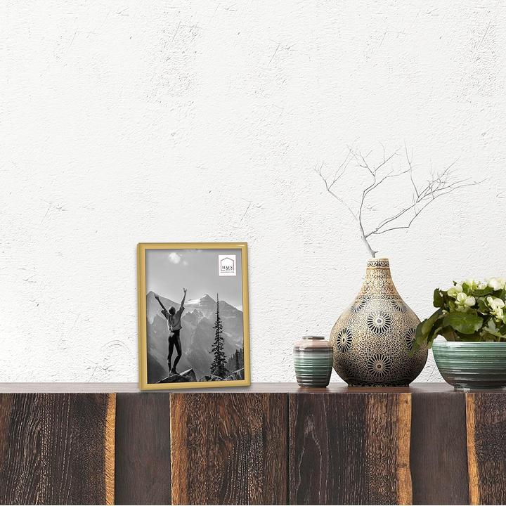 Produktbild Haes Deco Deco Kunststoff-Fotorahmen 20x30 cm EF4G Easy Frame Gold