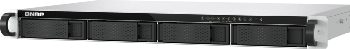 Produktbild QNAP TS-765eU-8G 1U 4-bay Intel Atom x7405C 8,89cm 3,5Zoll SATA + 3 x E1.S/PCIe M.2 2280 short depth
