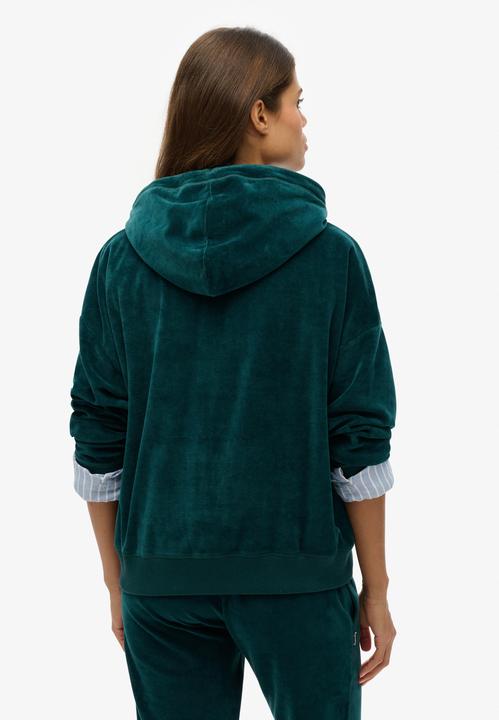 Produktbild Superdry Velours-Kapuzenjacke (L)