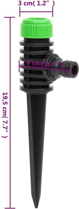 Immagine prodotto vidaXL Sprinkler (Irrigatore circolare)