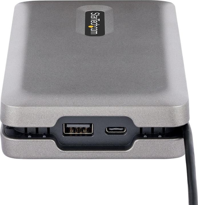 Produktbild StarTech com DKM31C3HVCPD, Avec fil, USB 3.2 Gen 2 (3.1 Gen 2) Type-C, 100 W, 2.0b, 10,100,1000 Mbit (USB-C, 2 Ports)