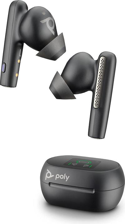 Actual product image Poly Voyager Free 60+ UC M Carbon Black (Wireless, USB-A)