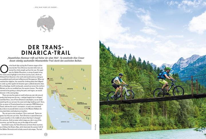 Produktbild Legendäre Radtouren in Europa (Deutsch, Lonely Planet, 2022)