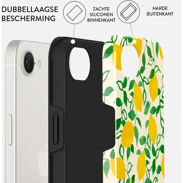 Actual product image Burga Tough Case Apple iPhone 16e - Capri (Apple iPhone 16e)