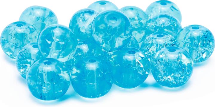 Immagine prodotto Hobby & Crafting Fun Perline glitterate, Ø 8 mm, 20 pezzi