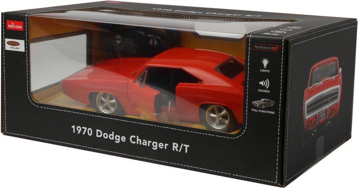 Actual product image Jamara Dodge Charger R/T 1970 1:16 red 2,4GHz door manual