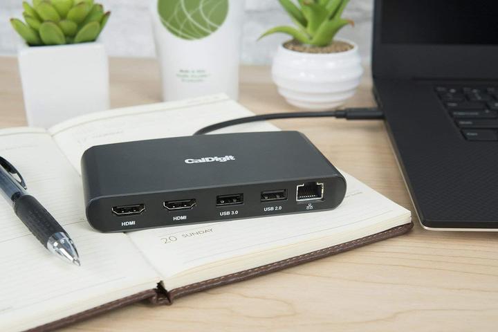 Actual product image CalDigit Mini Dock Dual (Thunderbolt, USB-A, 3 ports)