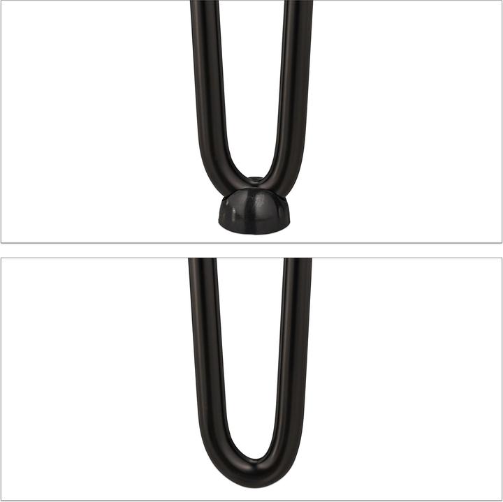 Image du produit Relaxdays Pied de table Hairpin, jeu de 4