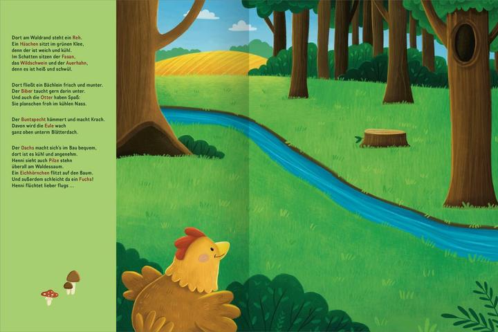 Produktbild Mühl:Mitmach-Stickerbuch - Henni, die k